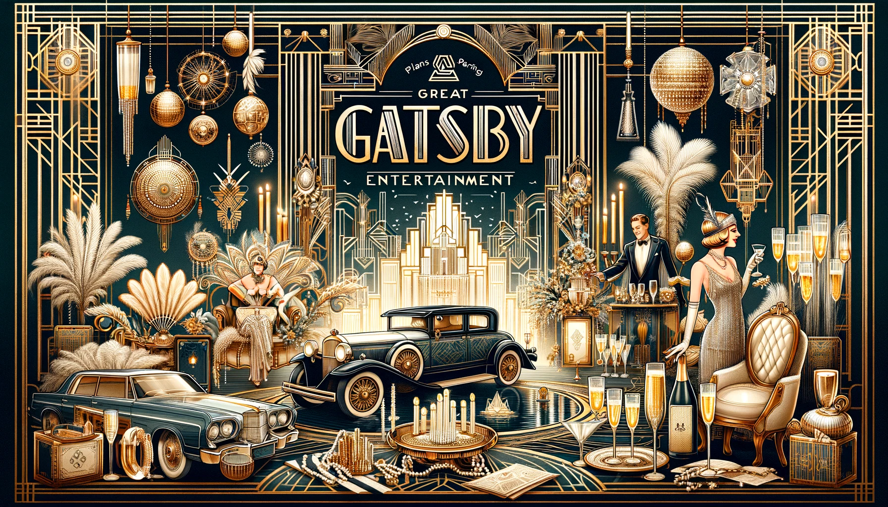 Great Gatsby party entertainment